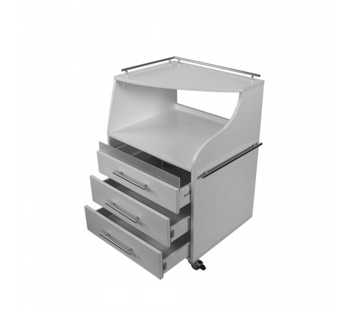 Педикюрно-косметологическая тумба СПЕЙС с УФ блоком