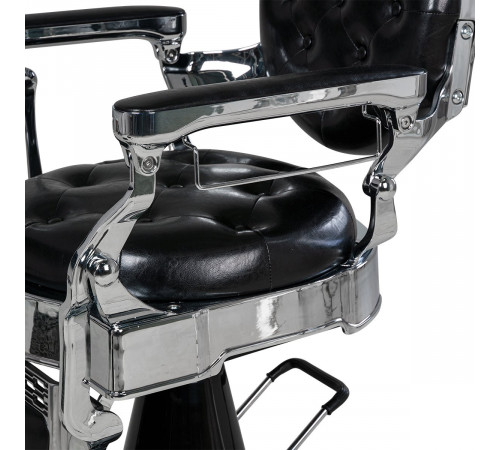 Кресло мужское барбер Ричард с каретной стяжкой