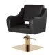 Парикмахерское кресло МД-24, основание чёрный круг