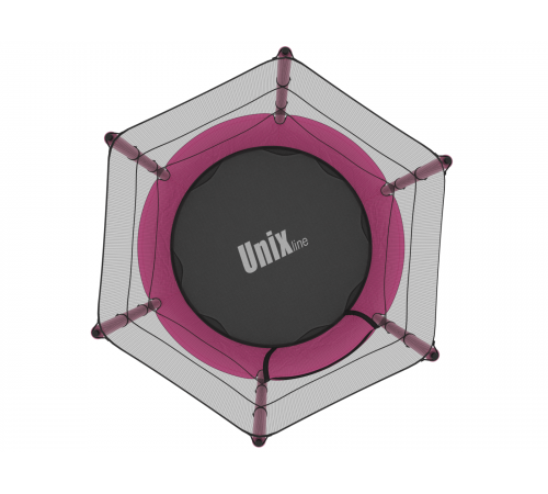 Батут UNIX Line Kids 4.6 ft (140 cm)