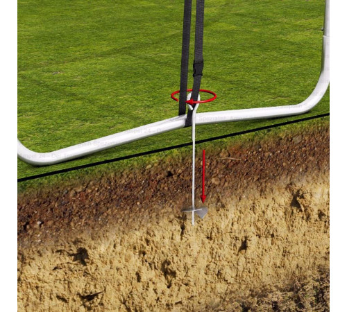 Батут UNIX Line SUPREME GAME 12 ft