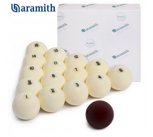 Шары Aramith Standard Pyramid Ø68 мм Красный биток