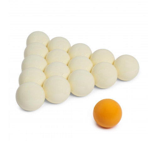 Шары Aramith Premier Pyramid без номеров Ø68 мм Желтый биток