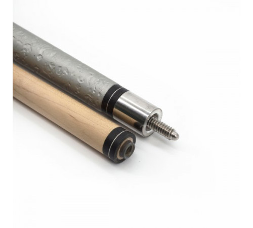 Кий / пирамида 2-pc "Classic Wappen" (серебристый)