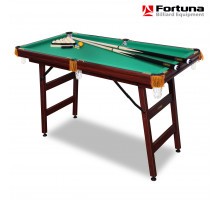 Бильярдный стол Fortuna Русская Пирамида 4фт с комплектом аксессуаров
