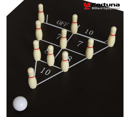 Бильярдный стол Fortuna Снукер 6фт 9 в 1 с комплектом аксессуаров