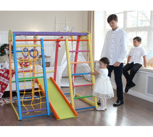 Детский спортивный комплекс 6цветик 150