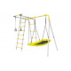 Детский спортивный комплекс для дачи ROMANA Лесная поляна - 3 (желтый/серый)