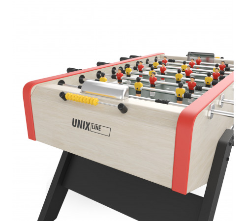 Игровой стол UNIX Line Футбол - Кикер (140х70см) Light Wood