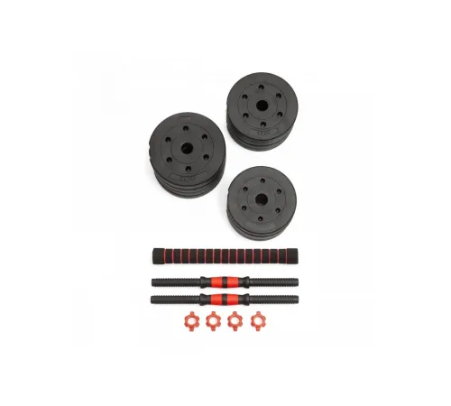 Гантели разборные с грифом, 20 кг. (2 шт. х 10 кг.) VictoryFit VF-DС200