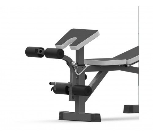 Скамья со стойками под штангу DFC D705