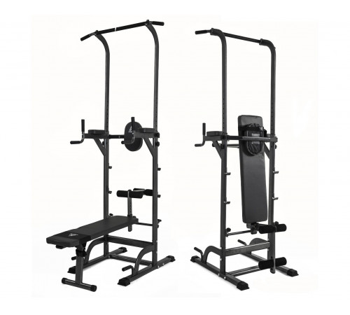 Турник-брусья со скамьей DFC Power Tower G003