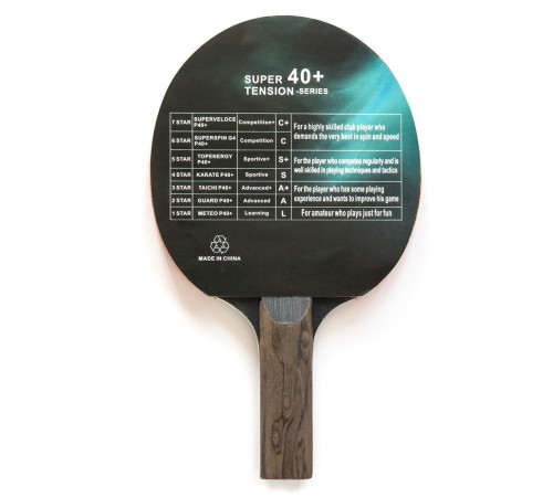 Теннисная ракетка Dragon Topenergy 5 Star New (прямая)