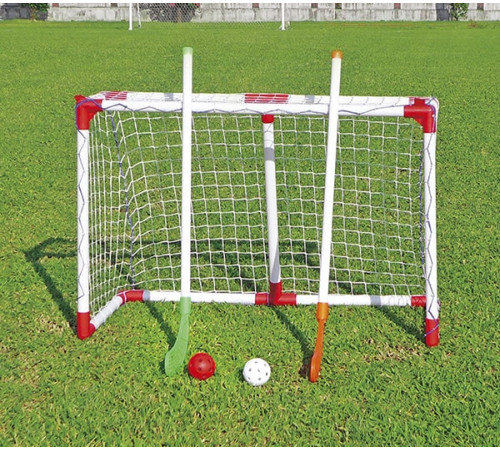 Набор детский для игры в хоккей на траве, красный/белый, Арт. JC-101A