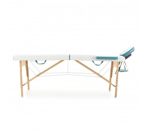 Массажный стол складной деревянный JF-AY01 2-х секционный (светлая рама)