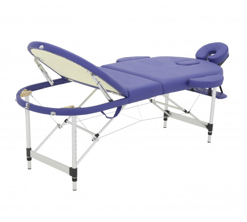 Массажный стол складной алюминиевый JFAL03 М/К (3-х секционный) (МСТ-3310ВЛ)