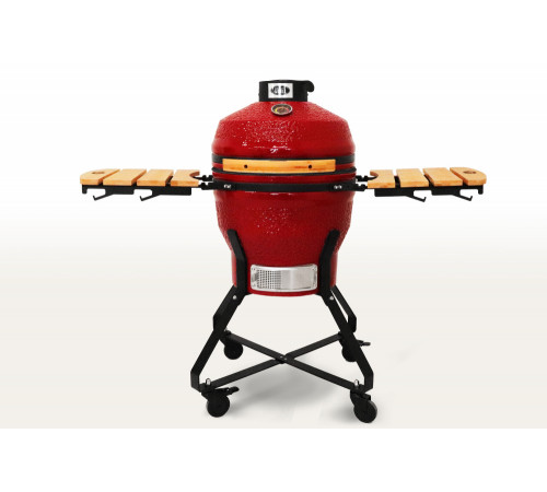 Керамический гриль-барбекю 18 дюймов (красный) (45 см)