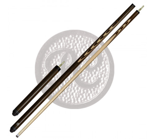 10-5-У Кий "Классик 17 запильный с удлинителем" 2 РС, венге/граб