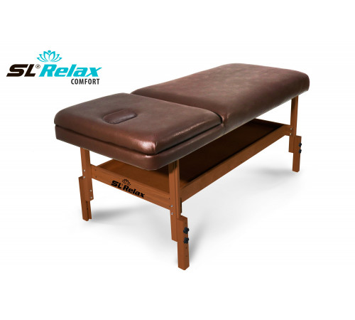 Массажный стол Relax Comfort коричневая кожа (№4)