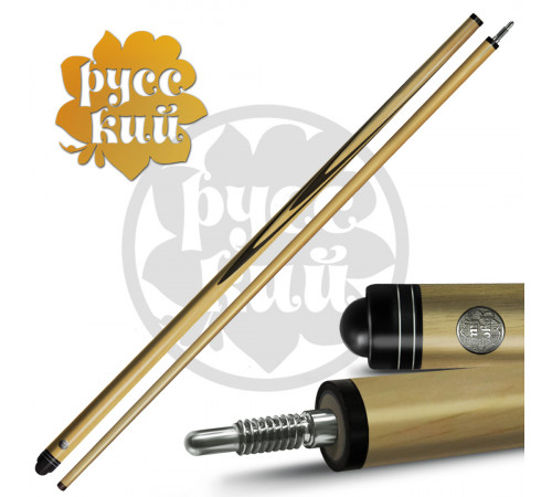 16-5-ПУЛ Кий "Классика 3-запила" 2 РС, черн.граб/граб(РК)