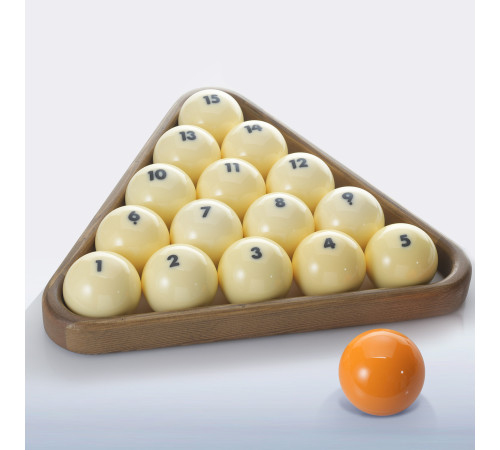 Шары Dynaspheres Prime Pyramid 67 мм Желтый биток