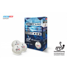Мячи Start line EXPERT V40+ 3* (ITTF) (6 шт)
