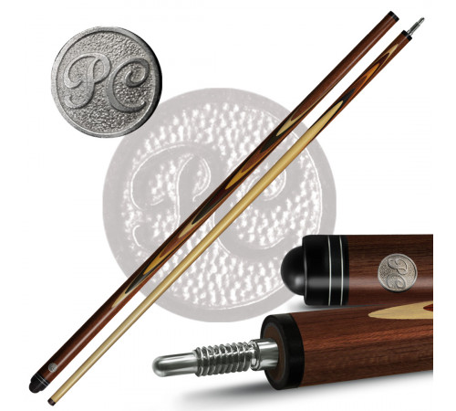 16-4-Р Кий "Классика 16-запилов" 2 РС, Попугай, ятоба/амарант/черн.граб/желт.граб(РС)