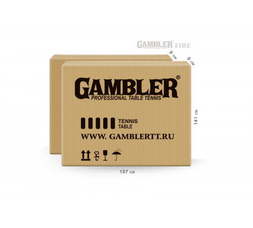 Теннисный стол FIRE green