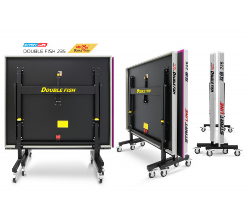 Стол теннисный Double Fish 235 черный